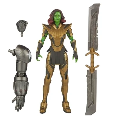 Afbeelding van Hasbro What If...? Marvel Legends Warrior Gamora (BAF: Hydra Stomper) 15 cm Actiefiguur Multicolours