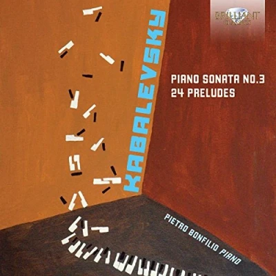 Afbeelding van Pietro Bonfilio Kabalevsky: Piano Sonata No.3, 24 Preludes (CD)