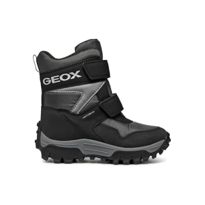 Afbeelding van Geox Himalaya BOY ABX Snowboots voor kinderen, Maat: 33, Anthracite/black Textiel/ synthetisch
