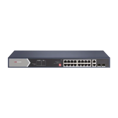 Afbeelding van HIKVISION 16 PORT GIGABIT UNMANAGED POE SWITCH