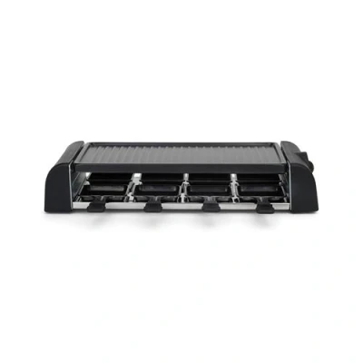 Image de Appareil a raclette 8 personnes DOC312 1300W Plateau grill amovible antiadhésif Thermostat ajustable