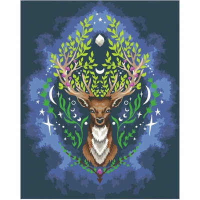 Afbeelding van CreArt Schilderen op Nummer Pixie Cold: Mystic Deer