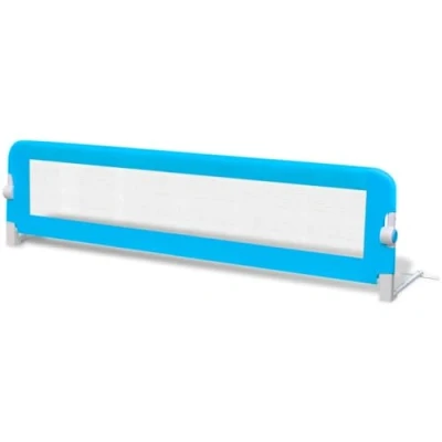 Afbeelding van vidaXL Bedhekje peuter 150x42 cm blauw