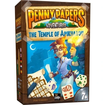 Afbeelding van Penny Papers Adventures: The Temple of Apikhabou (NL/EN/FR/DE)
