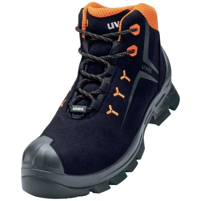 Afbeelding van uvex 2 MACSOLE® 6529243 Hoge veiligheidsschoenen ESD S3 Schoenmaat (EU): 43 Zwart, Rood 1 paar