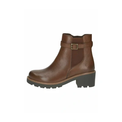 Afbeelding van Caprice Lage laarzen, Dames, Maat: 41, Cognac nappa Schoenen