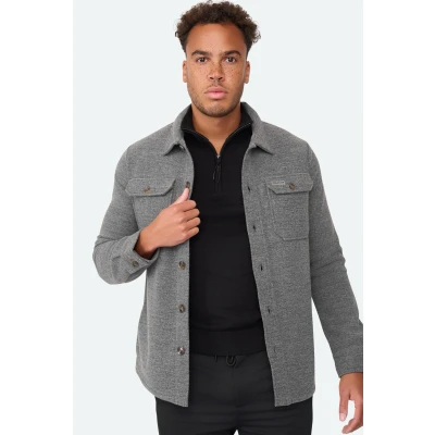 Afbeelding van Overshirt Imperial Grey Melange S