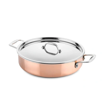 Afbeelding van DUCQ Braadpan Koper ø 28 cm / 4 Liter