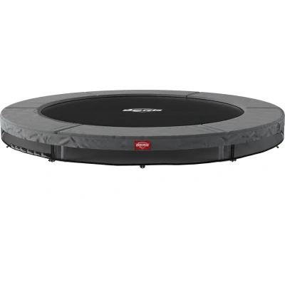 Afbeelding van BERG Favorit InGround Trampoline 200 cm Rond Grijs Gold Solospring
