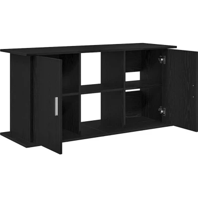Afbeelding van vidaXL Aquariumstandaard 121x41x58 cm spaanplaat zwart eikenkleurig