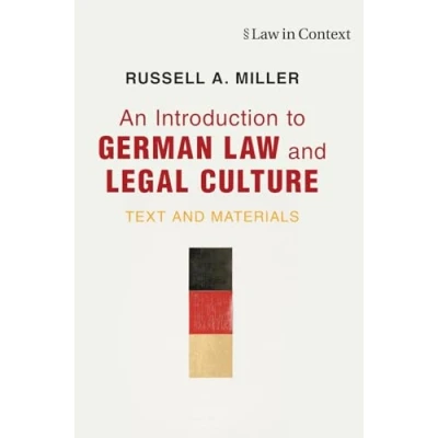 Afbeelding van Law in Context An Introduction to German and Legal Culture