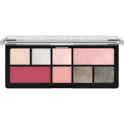 Afbeelding van Catrice The Soft Peony oogschaduwpalet, hooggepigmenteerd, glimmend, kleurintensief, glinsterend (9G)