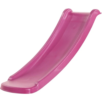 Afbeelding van AXI Sky120 Glijbaan in Paars van 118 cm Aanbouwglijbaan Kunststof voor Platformhoogte 60cm Aanbouw element speelhuisje / speeltoestel