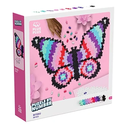 Afbeelding van Plus Puzzel 7 jaar vlinder educatieve spelletjes of ouder 5 800 stukjes cadeaus voor meisjes kinderen