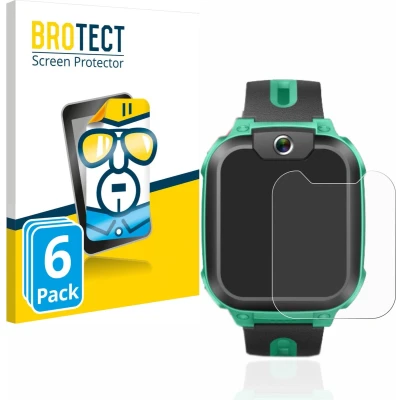 Afbeelding van BROTECT Screenprotector voor Imoo Watch Phone Z1 Folie Beschermfolie transparant (6 Stuks)