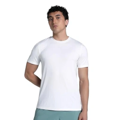 Afbeelding van Puma SOFT Branded TEE Sport Tshirt, Heren, Maat: Large, White