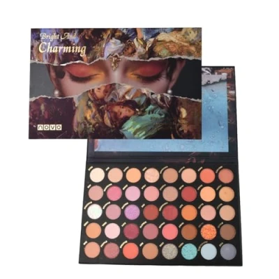 Afbeelding van Jinlaili 40 Couleurs Palette de Fards à Paupières pour Femmes, Maquillage Fard Imperméable Longue Durée, d&#039;ombres paupières, À Paupière (B)
