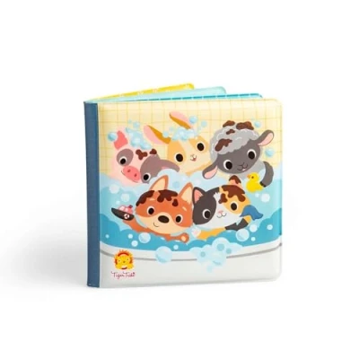 Afbeelding van Tiger Tribe Bath Messy Farm Wash Clean Badboek kleurverandering Leeftijd 6 maanden 3 jaar 61531