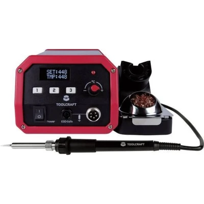 Afbeelding van TOOLCRAFT ST 80D Soldeerstation Digitaal 80 W 150 450 C Incl. soldeerpunt