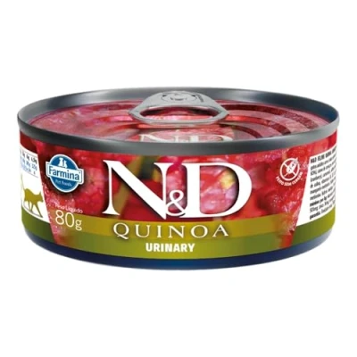 Afbeelding van Farmina N&amp;D Kat Quinoa Urinary Eend Adult 80 gram