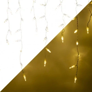 Afbeelding van IJspegelverlichting 20 meter Konstsmide (400 LEDs, Binnen/Buiten)