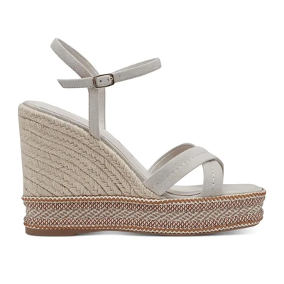 Afbeelding van Tamaris Sandalen met hoge hak, Dames, Maat: 40, Ivory Leer