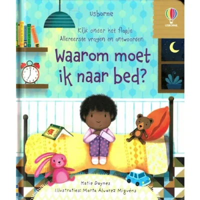 Afbeelding van Uitgeverij usborne waarom moet ik naar bed?