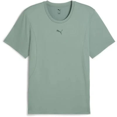 Afbeelding van Puma cloudspun soft t shirt in de kleur groen.