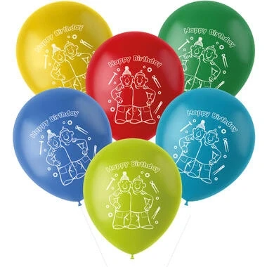Afbeelding van Buurman en Ballonnen per 6 stuks