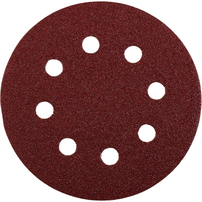 Afbeelding van KWB schuurschijf Ø 115 mm Korrel 60, 120 en 180 Klittenbandhechting 491870 25 stuks