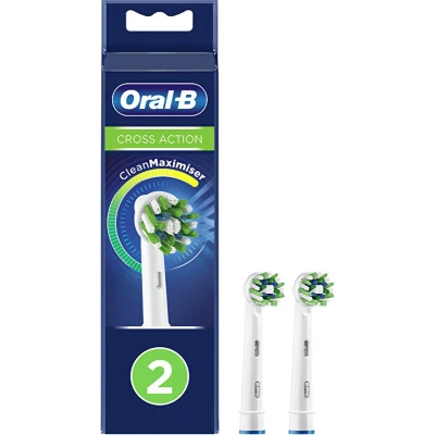 Afbeelding van Oral B, Borstels + opzetstukken, EB50 6tk. Braun Cross Action (6 x)