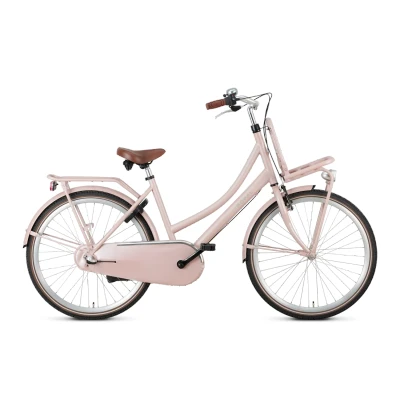 Afbeelding van Popal Daily Dutch Basic+ N3 Kinder Transportfiets 26 inch Zalmroze