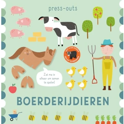 Afbeelding van Press outs Boerderijdieren