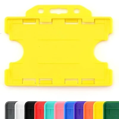 Afbeelding van CKB LTD® 100 stuks ID kaarthoezen van hard plastic voor kaarten, 86 mm, 54 CR80