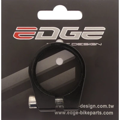 Afbeelding van Zadelpenklem ø34,9 mm Edge aluminium met inbusbout zwart
