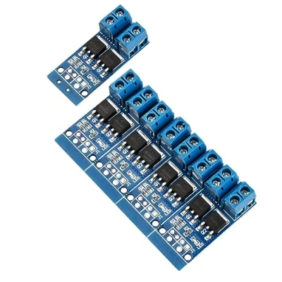 Afbeelding van 5 stuks drivermodules, DC V 36 15 A (max.30 A) 400 W PWM MOSFET motorbesturingskaart, triggerschakelaar, dubbele krachtige besturingskaart