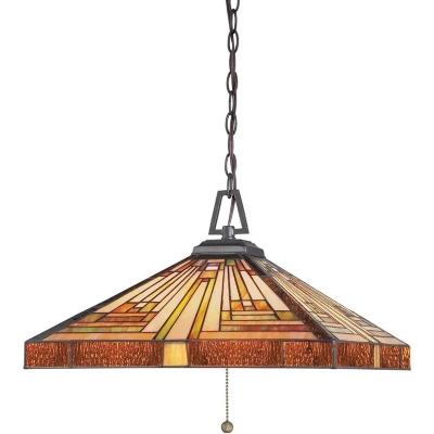 Afbeelding van Bohemian Hanglamp Steady Lighting Glas E27 L: 45.7cm Voor Binnen Woonkamer Eetkamer Brons