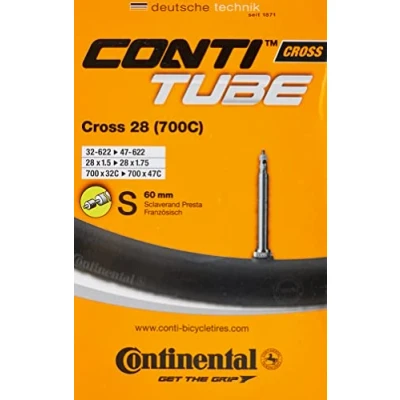 Image de Continental tube intérieur 28 pouces (32/47 622Cross) FV 60 mm