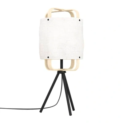 Afbeelding van EGLO Surfleet Tafellamp E27 51,5 cm Zwart/Beige/Bruin