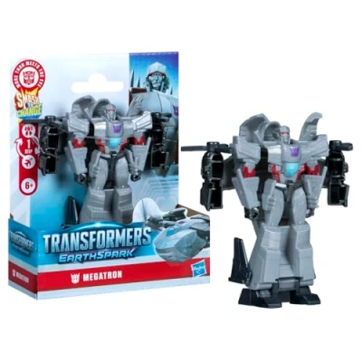 Afbeelding van Transformers EarthSpark 1 Step Smash Changers Megatron Actiefiguur