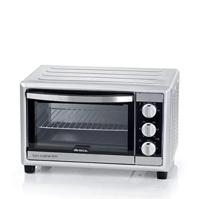 Afbeelding van Ariete 0985/00 Bon Cuisine 300 Vrijstaande Heteluchtoven 30 liter inhoud instelbaar tot 230C 60 min timer