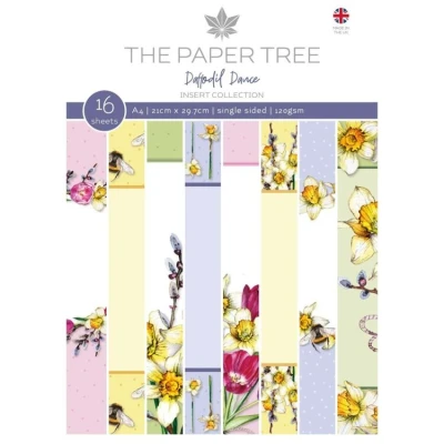Afbeelding van The Paper Tree Daffodil dance insert collection A4