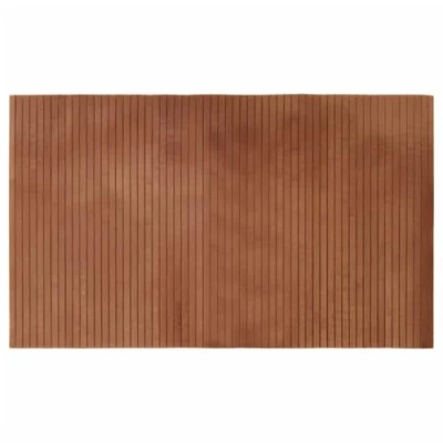 Afbeelding van Vloerkleed rechthoekig 60x100 cm bamboe bruin