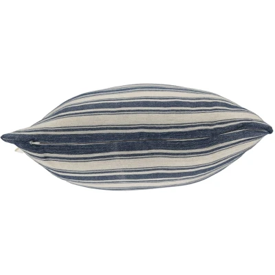 Afbeelding van Kussenhoes Karakiz 80x25 Navy van Lalay