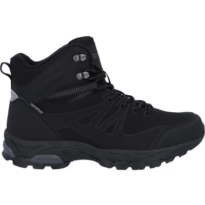 Afbeelding van HI TEC Jackdaw WP Insulated Snowboots, Heren, Maat: 42, Black/dark grey Textiel/ synthetisch