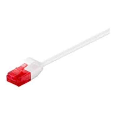 Image de MicroConnect Câble réseau RJ 45 (M) pour 15 cm UTP CAT 6 sans crochet, bloqué blanc