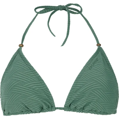 Afbeelding van Protest Mixalerias Triangel bikini top Dames Koordsluiting Uitneembare vulling Mix &amp; Match Veggie Green