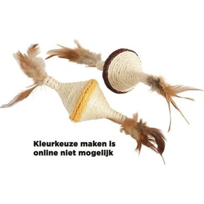 Afbeelding van Zolux Sisal Spinner Assorti 20X5X4,5 CM