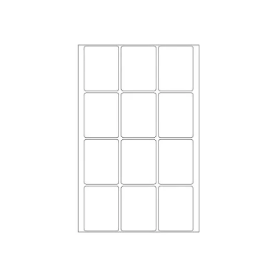 Afbeelding van Etiket HERMA 2440 32x41mm wit 384 stuks