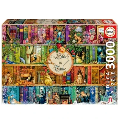 Afbeelding van Puzzel Educa A Stitch In Time 3000 Onderdelen